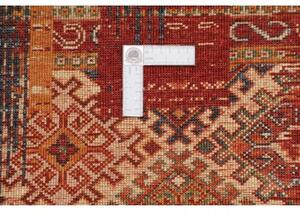 Tappeto Gabbeh Nova Astratto Rosso Beige 80x124 Cm