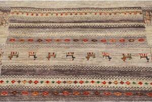 Tappeto Gabbeh Nova Figurativo Beige Marrone 80x120 Cm