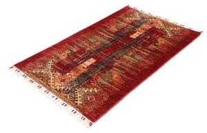 Tappeto Gabbeh Nova Astratto Rosso Beige 80x124 Cm