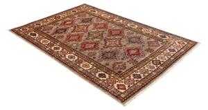 Tappeto Kazak Fine Geometrico Beige Rosso 126x184 Cm