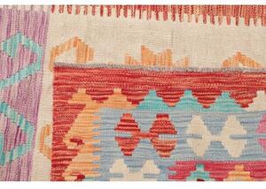 Tappeto Kilim Geometrico Multicolore 248x341 Cm