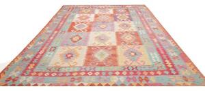 Tappeto Kilim Geometrico Multicolore 248x341 Cm