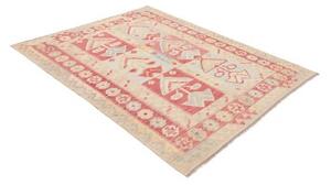 Tappeto Kilim Geometrico Rosso Avorio 153x195 Cm