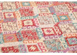 Tappeto Kilim Geometrico Multicolore 173x242 Cm