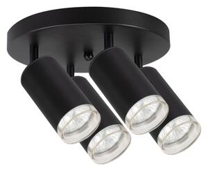 Brilagi - Luce Spot da bagno SELE AQUA 4xGU10/30W/230V IP44 nero