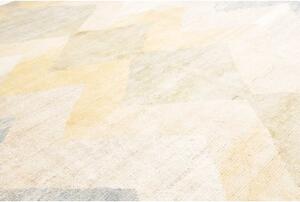 Tappeto Berbero Geometrico Avorio Beige 274x362 Cm
