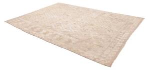 Tappeto Kilim Geometrico Beige Sabbia 216x292 Cm