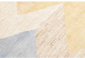 Tappeto Berbero Geometrico Avorio Beige 274x362 Cm