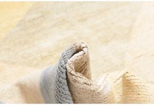 Tappeto Berbero Geometrico Avorio Beige 274x362 Cm