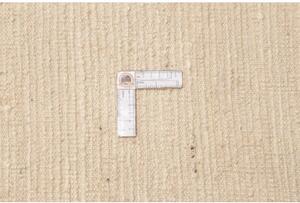 Tappeto Berbero Astratto Avorio Antracite 282x368 Cm