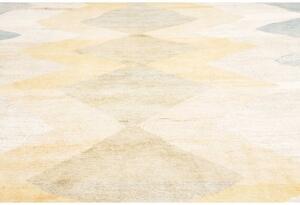 Tappeto Berbero Geometrico Avorio Beige 274x362 Cm
