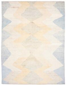 Tappeto Berbero Geometrico Avorio Beige 274x362 Cm
