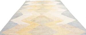 Tappeto Berbero Geometrico Avorio Beige 274x362 Cm