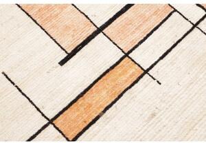 Tappeto Berbero Geometrico Avorio Multicolore 174x232 Cm