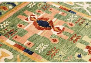 Tappeto Berbero Geometrico Verde Multicolore 133x179 Cm