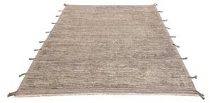 Tappeto Berbero Geometrico Tortora Beige 157x217 Cm