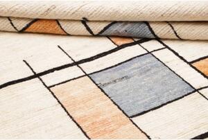 Tappeto Berbero Geometrico Avorio Multicolore 174x232 Cm