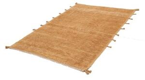 Tappeto Berbero Tinta Unita Ocra Beige 122x179 Cm