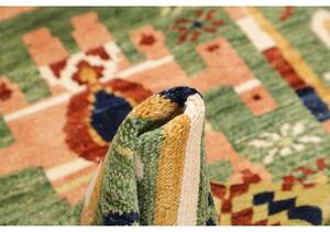 Tappeto Berbero Geometrico Verde Multicolore 133x179 Cm