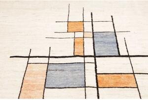 Tappeto Berbero Geometrico Avorio Multicolore 174x232 Cm