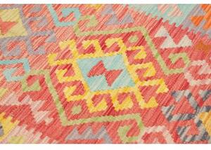 Tappeto Kilim Geometrico Multicolore 102x146 Cm