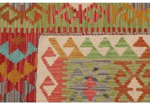 Tappeto Kilim Geometrico Multicolore Beige 101x156 Cm