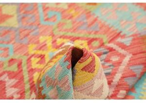 Tappeto Kilim Geometrico Multicolore 102x146 Cm