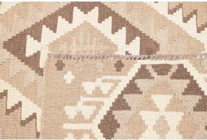 Tappeto Kilim Geometrico Beige Avorio 154x198 Cm