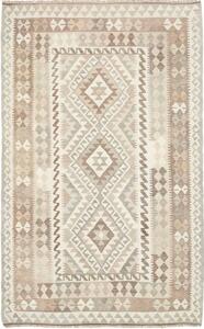 Tappeto Kilim Geometrico Beige Tortora 127x201 Cm