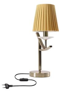 Lampada da tavolo VITORIA 1xE14/40W/230V gialla/ottone