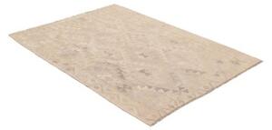 Tappeto Kilim Geometrico Beige Avorio 132x178 Cm