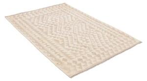 Tappeto Kilim Geometrico Avorio Beige 124x172 Cm