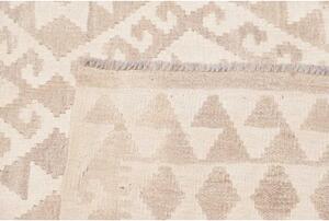 Tappeto Kilim Geometrico Avorio Beige 124x172 Cm