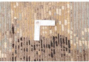 Tappeto Berbero Astratto Beige Azzurro 197x302 Cm