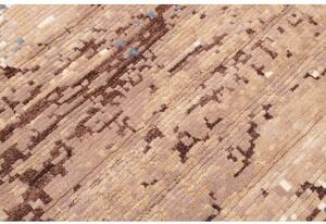 Tappeto Berbero Astratto Beige Azzurro 169x246 Cm