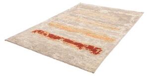 Tappeto Berbero Geometrico Grigio Beige 169x239 Cm