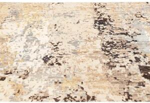 Tappeto Berbero Astratto Beige Azzurro 197x302 Cm