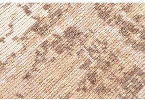 Tappeto Berbero Geometrico Beige Avorio Corsia 84x399 Cm