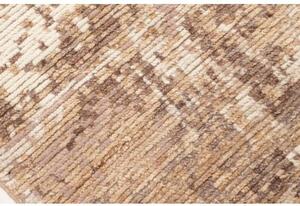 Tappeto Berbero Patchwork Beige Marrone Tortora Corsia 88x399 Cm