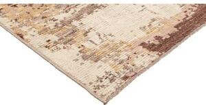 Tappeto Berbero Astratto Rosa Antico Beige 167x253 Cm