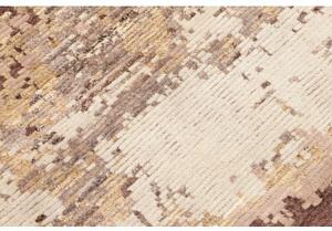 Tappeto Berbero Astratto Rosa Antico Beige 167x253 Cm