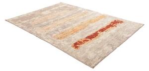 Tappeto Berbero Geometrico Grigio Beige 169x239 Cm