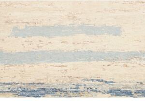 Tappeto Berbero Geometrico Avorio Blu 174x236 Cm