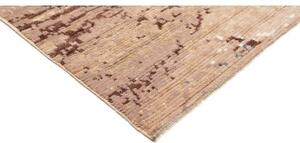 Tappeto Berbero Astratto Beige Azzurro 169x246 Cm
