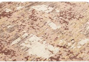 Tappeto Berbero Astratto Rosa Antico Beige 167x253 Cm