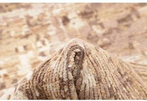 Tappeto Berbero Patchwork Beige Marrone Tortora Corsia 88x399 Cm