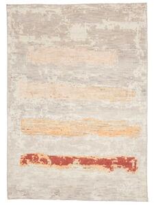 Tappeto Berbero Geometrico Grigio Beige 169x239 Cm