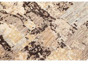 Tappeto Berbero Astratto Beige Azzurro 197x302 Cm