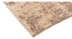 Tappeto Berbero Geometrico Beige Avorio Corsia 84x399 Cm