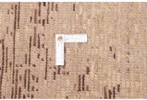 Tappeto Berbero Astratto Beige Azzurro 169x246 Cm